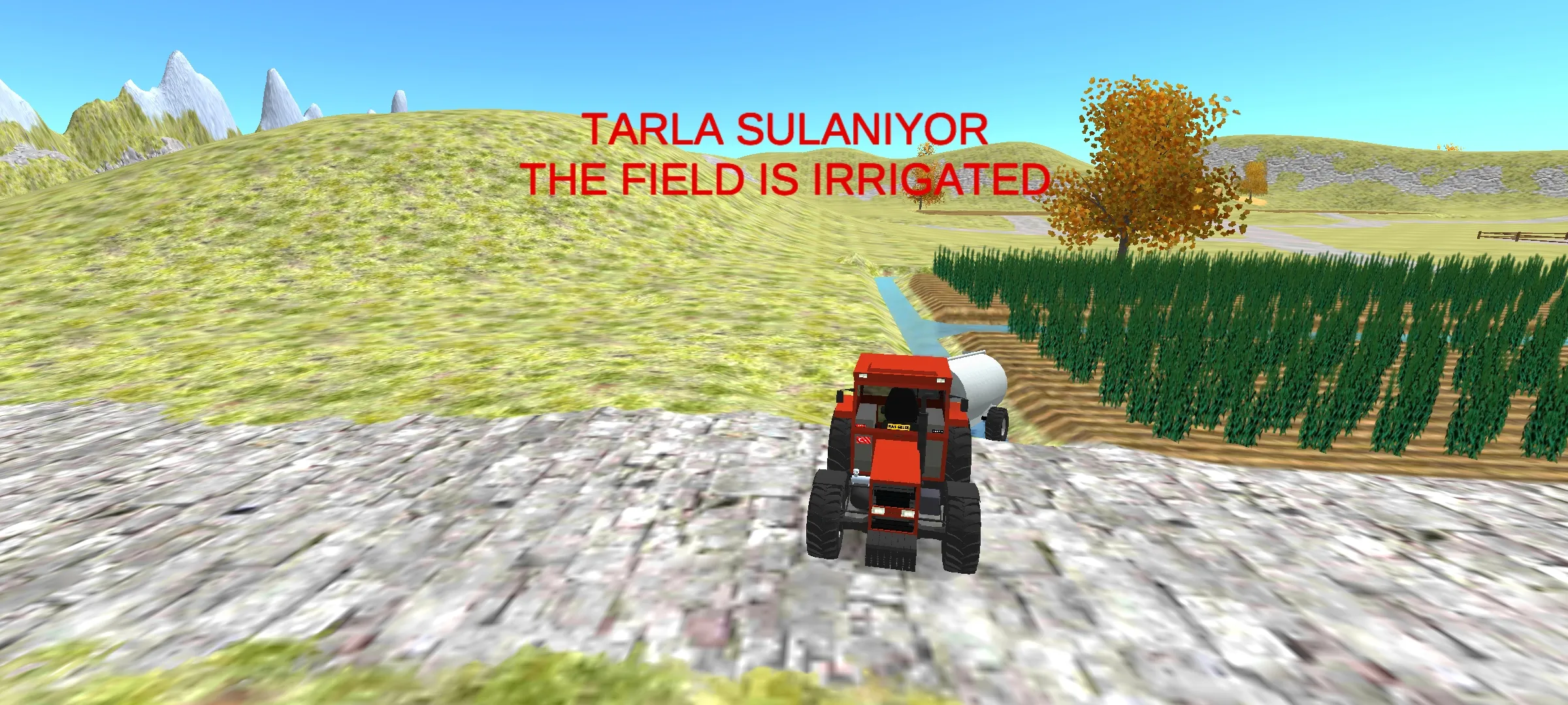 Tractor Water Transport Sim | Indus Appstore | Screenshot