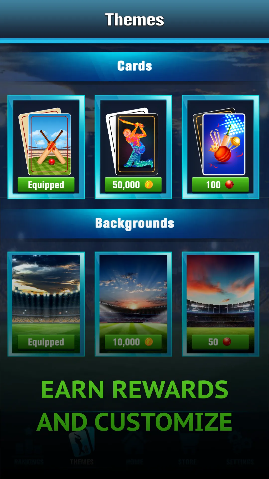 Cricket Card Game | Indus Appstore | Screenshot