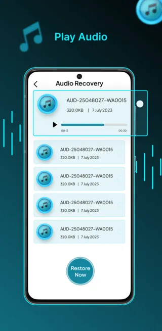 Audio Recovery & Restore | Indus Appstore | Screenshot