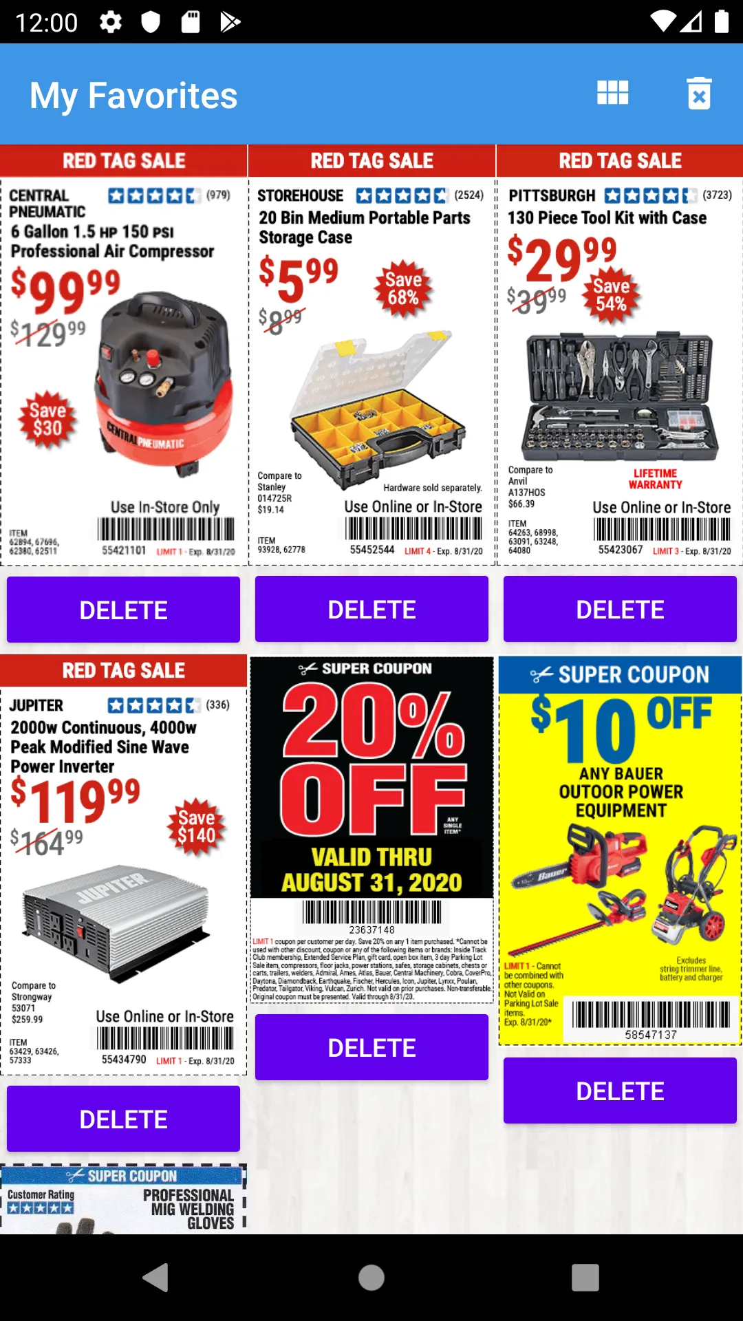 Discout Coupons Harbor Freight | Indus Appstore | Screenshot