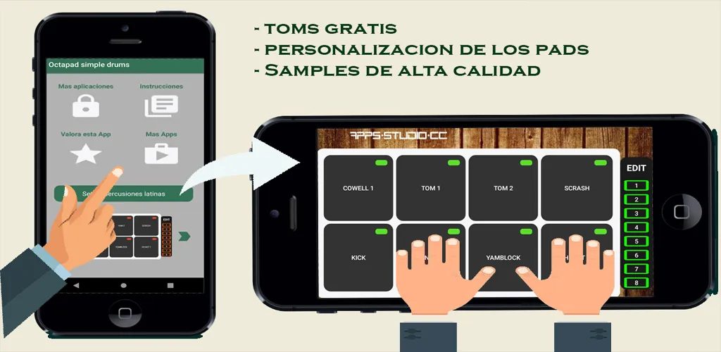 Octapad Simple Percusion | Indus Appstore | Screenshot