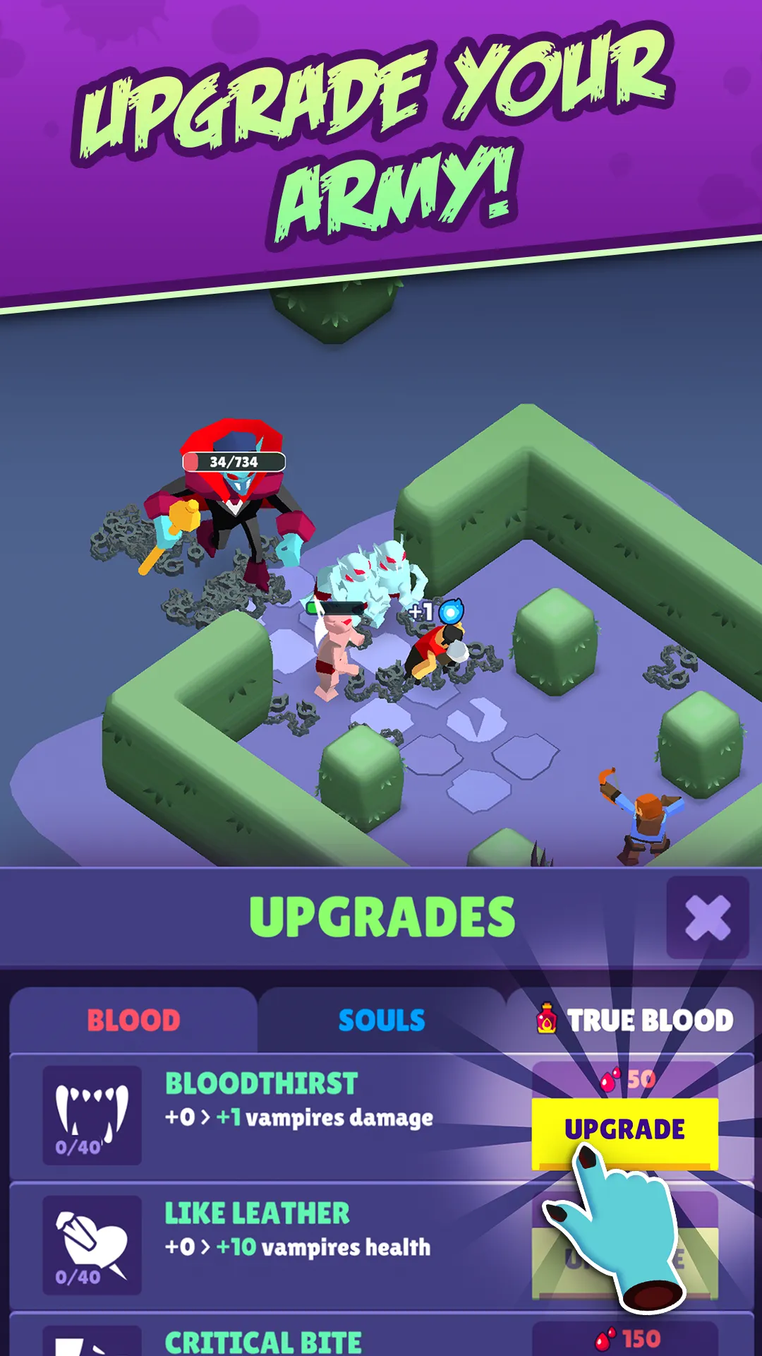 Dracula City Master: Idle Army | Indus Appstore | Screenshot