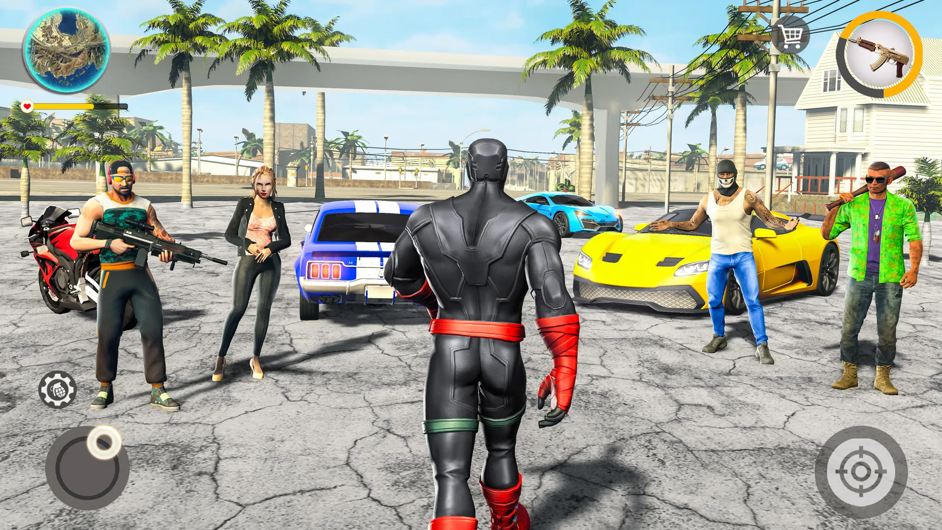 Rope Spider Game Fighting Town | Indus Appstore | Screenshot