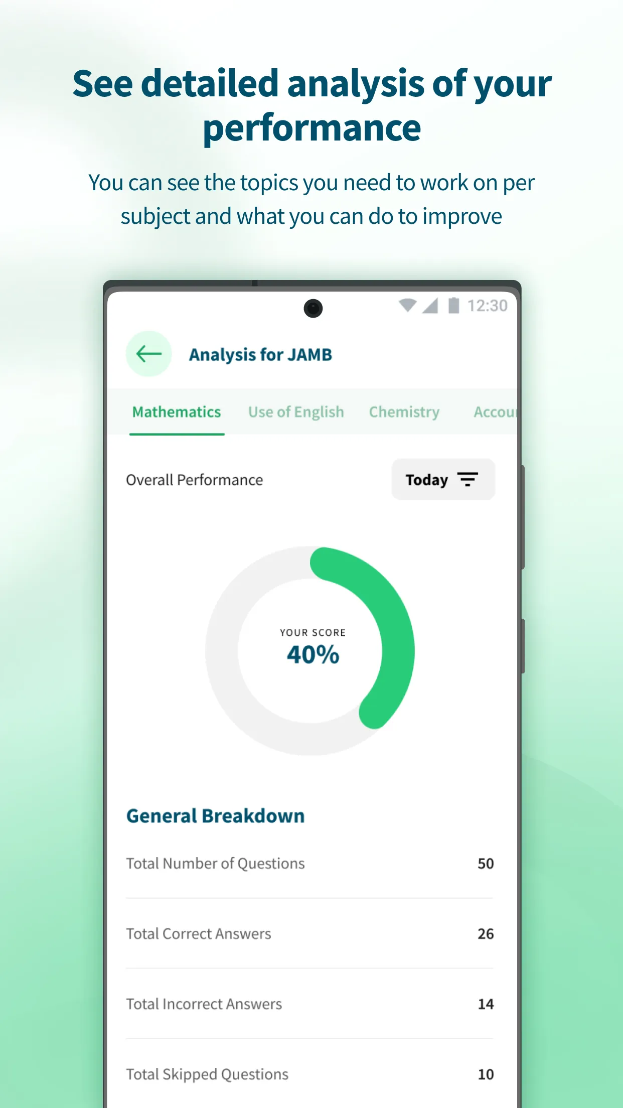 Class54 Learning App-JAMB 2024 | Indus Appstore | Screenshot