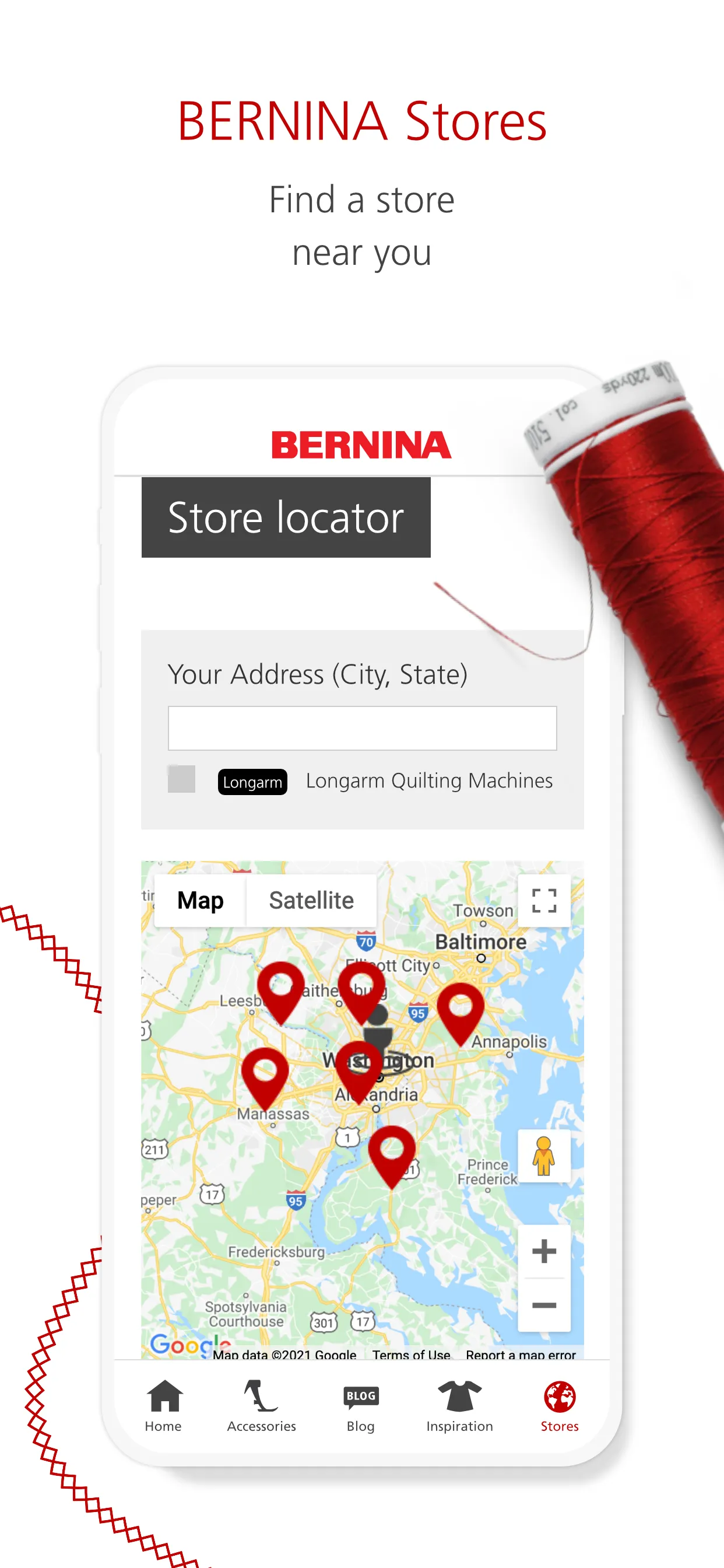 BERNINA | Indus Appstore | Screenshot