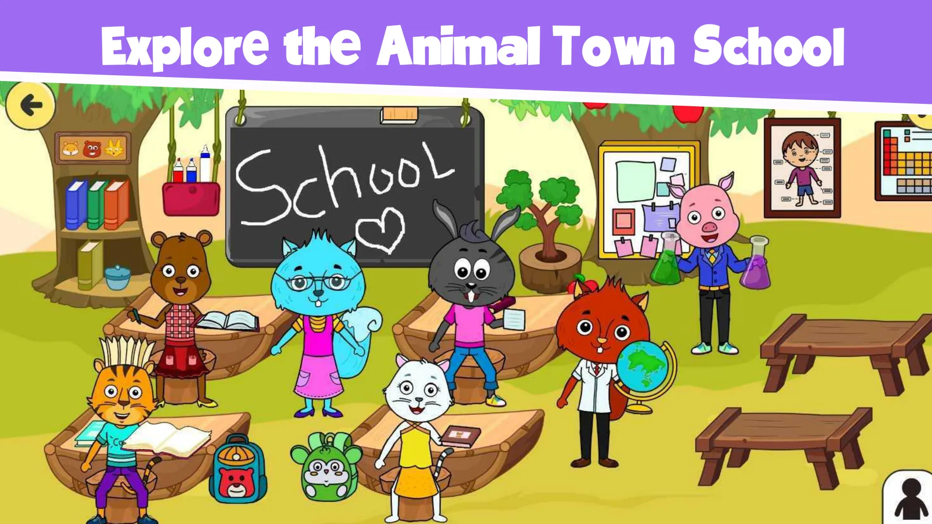 Tizi Animal Town - House Games | Indus Appstore | Screenshot