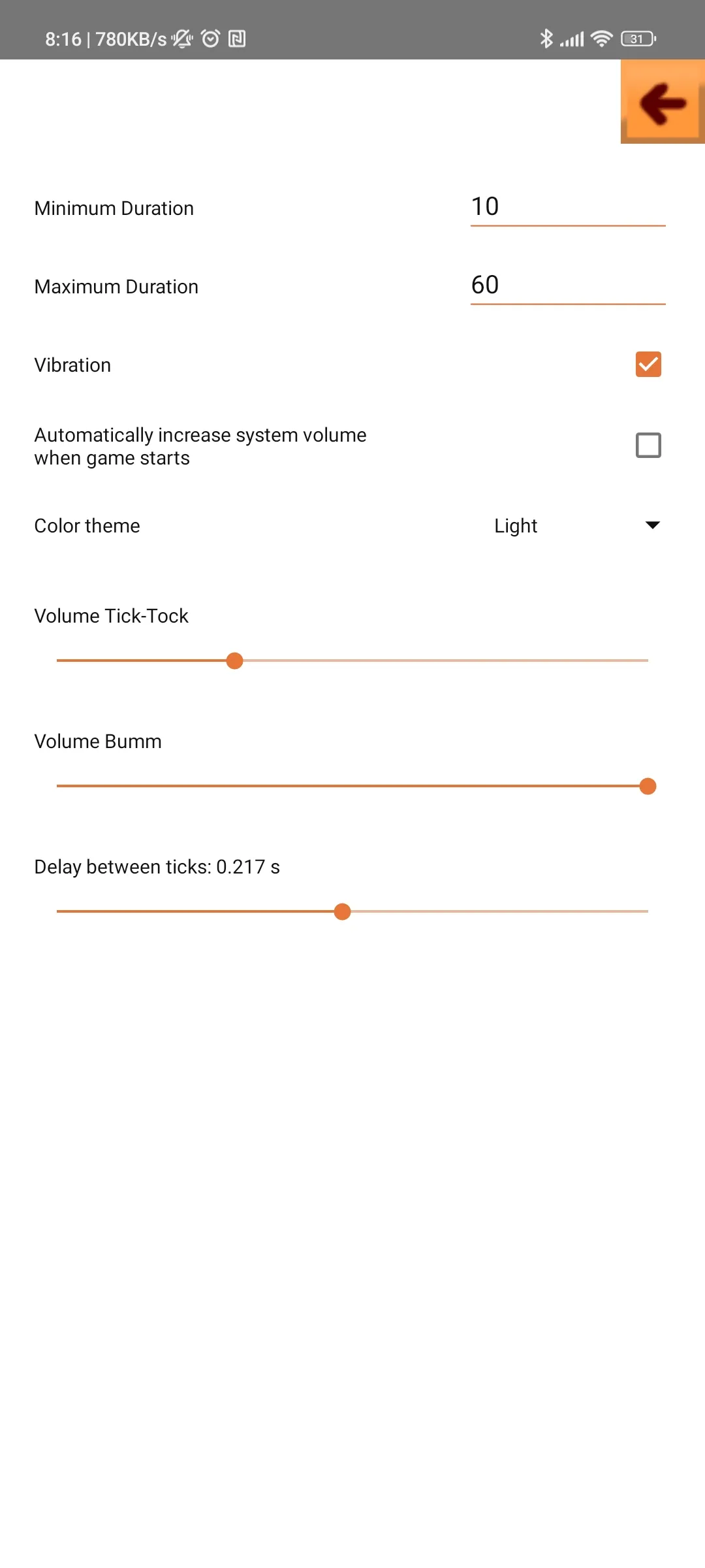 Random timer - tick tock bomb | Indus Appstore | Screenshot