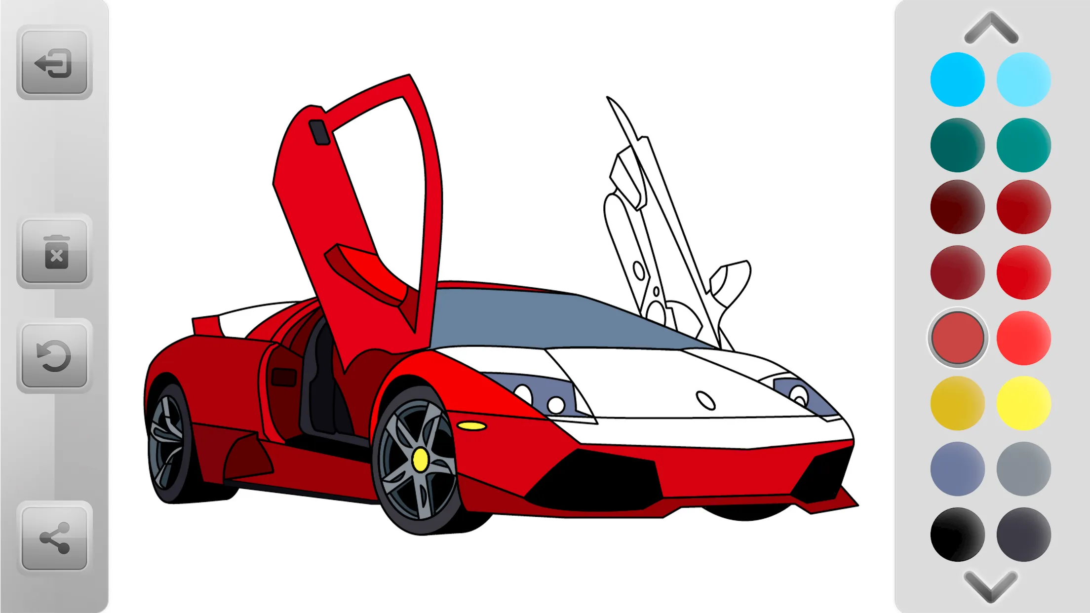 World Cars Coloring Book | Indus Appstore | Screenshot