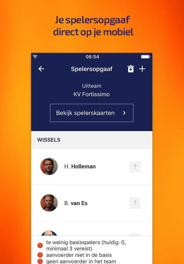 KNKV Wedstrijdzaken | Indus Appstore | Screenshot