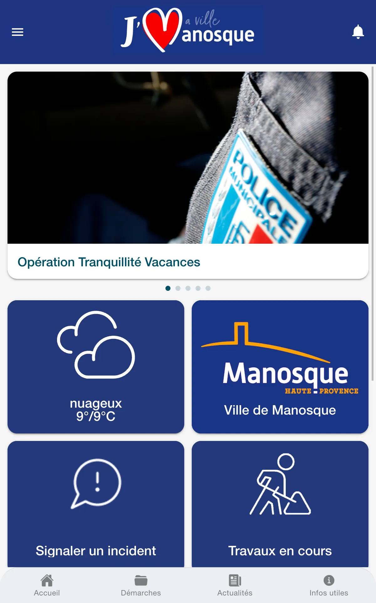 J'aime Manosque | Indus Appstore | Screenshot