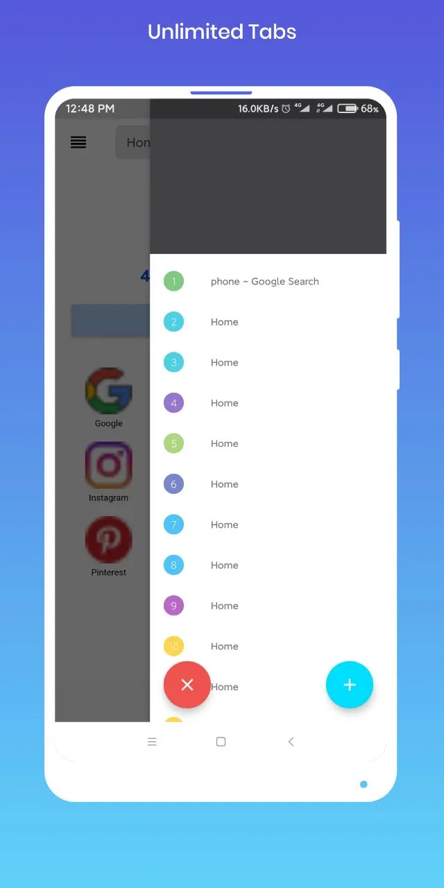 4G Browser - Super Fast | Indus Appstore | Screenshot