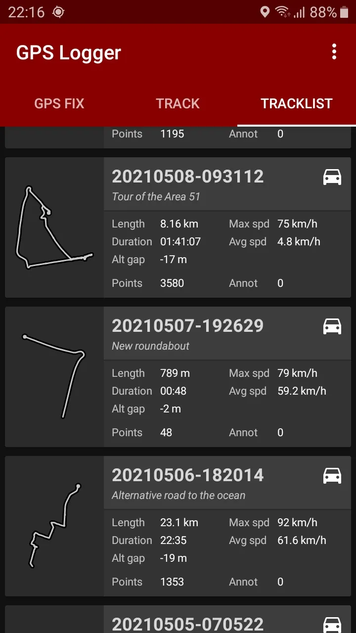 GPS Logger | Indus Appstore | Screenshot