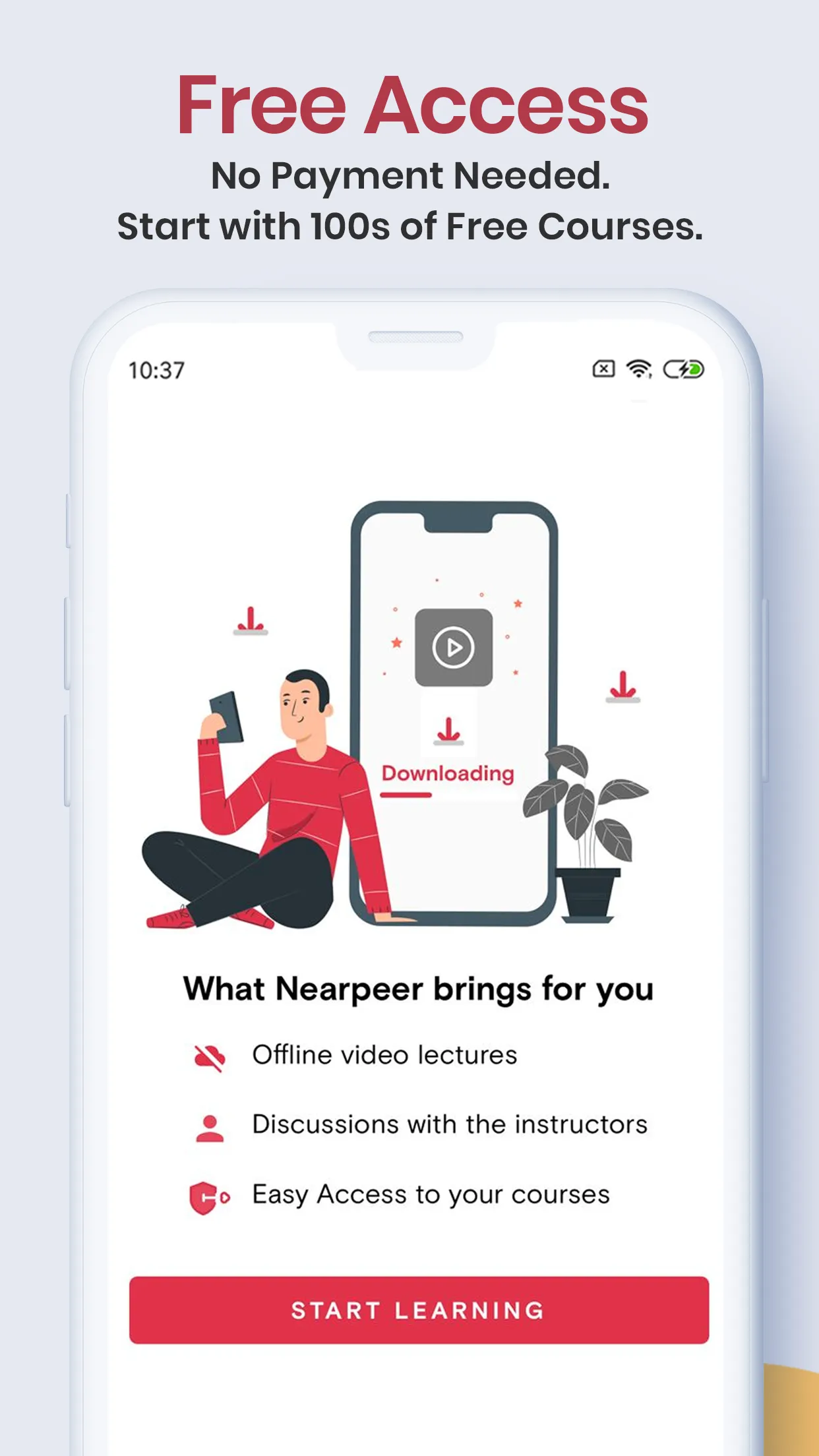 Nearpeer | Indus Appstore | Screenshot