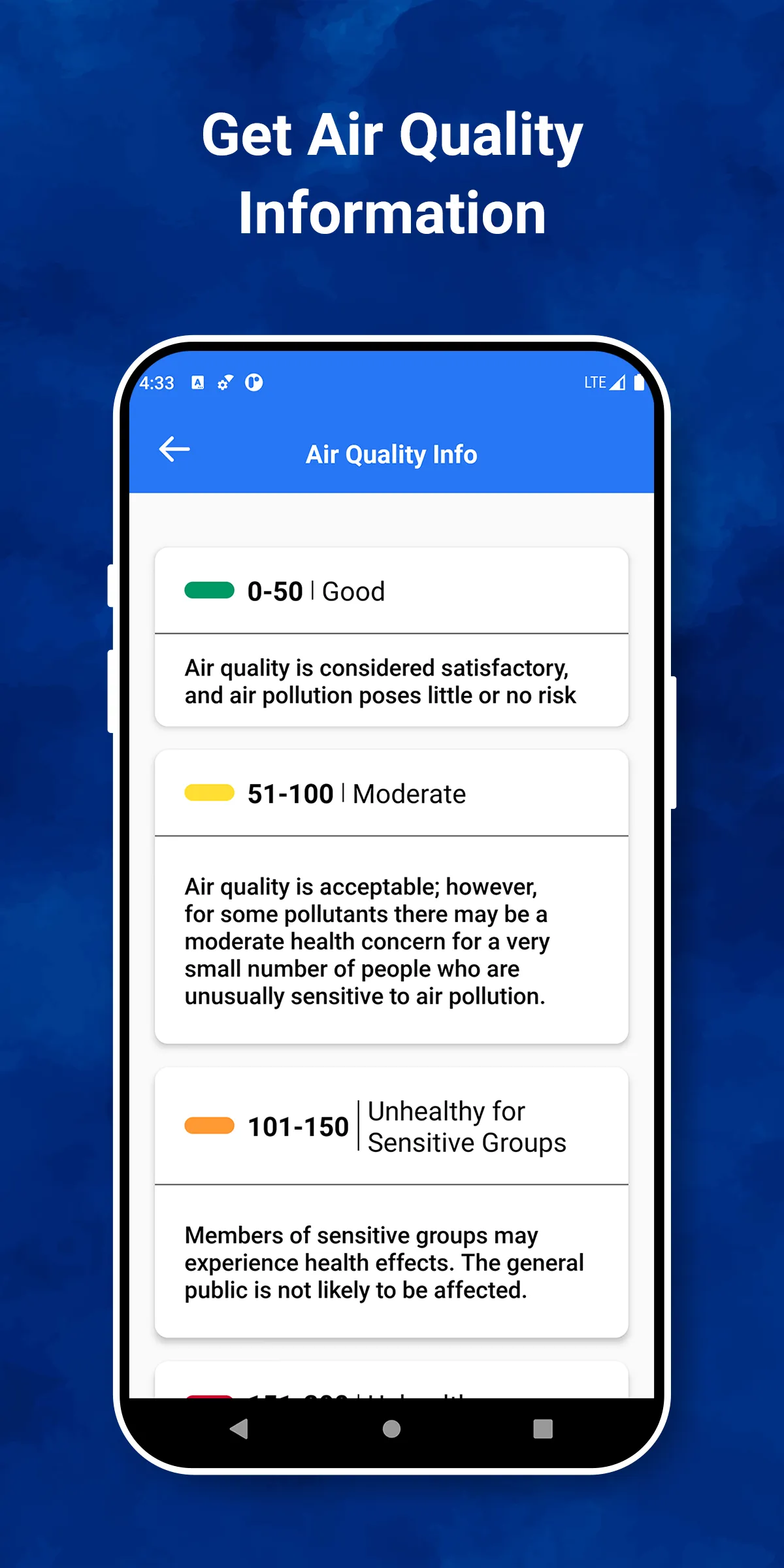 Air Quality Index | Indus Appstore | Screenshot