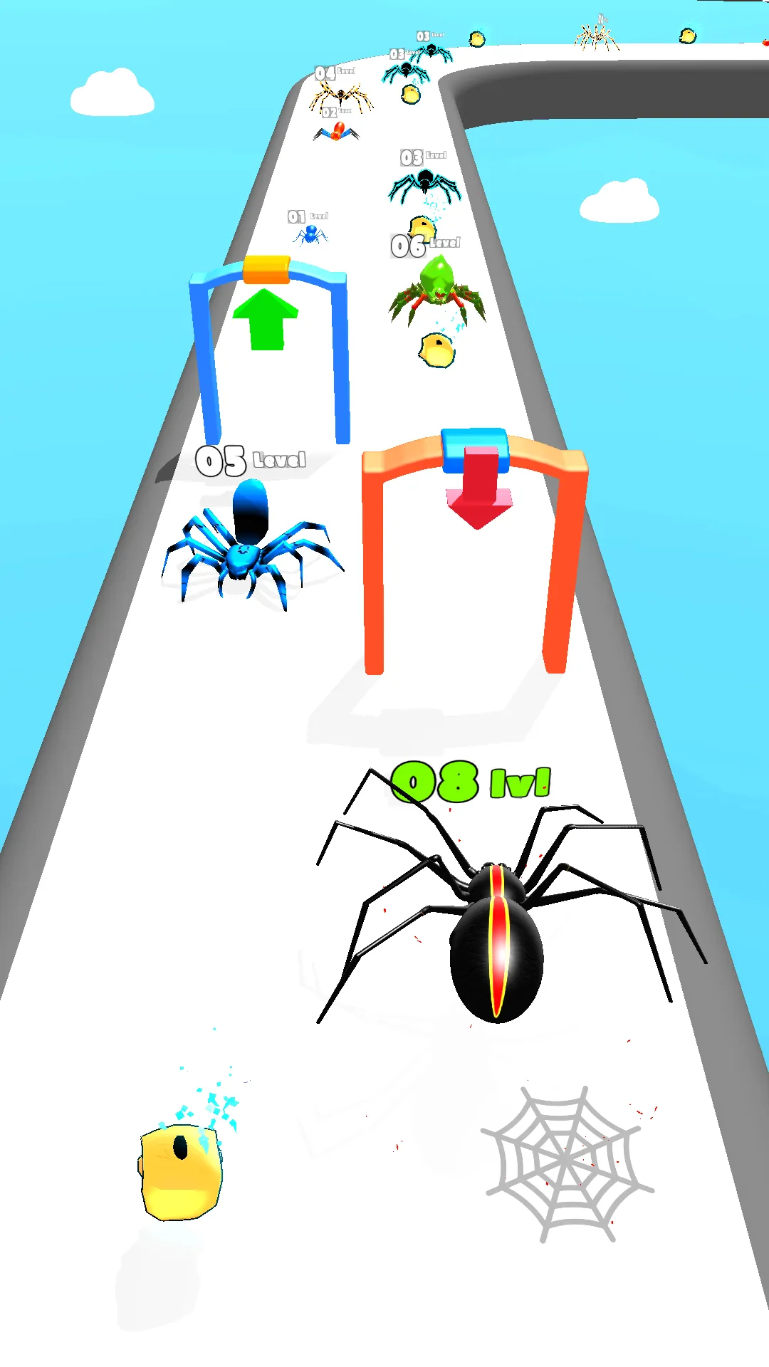 Insect Run - Spider Evolution | Indus Appstore | Screenshot