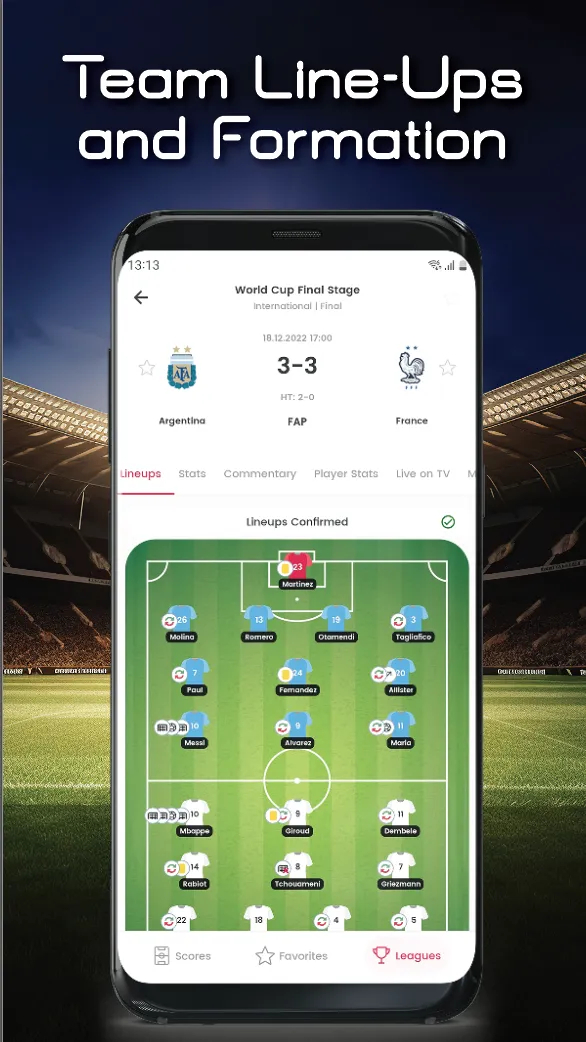 Xscores: Real-time Live Scores | Indus Appstore | Screenshot