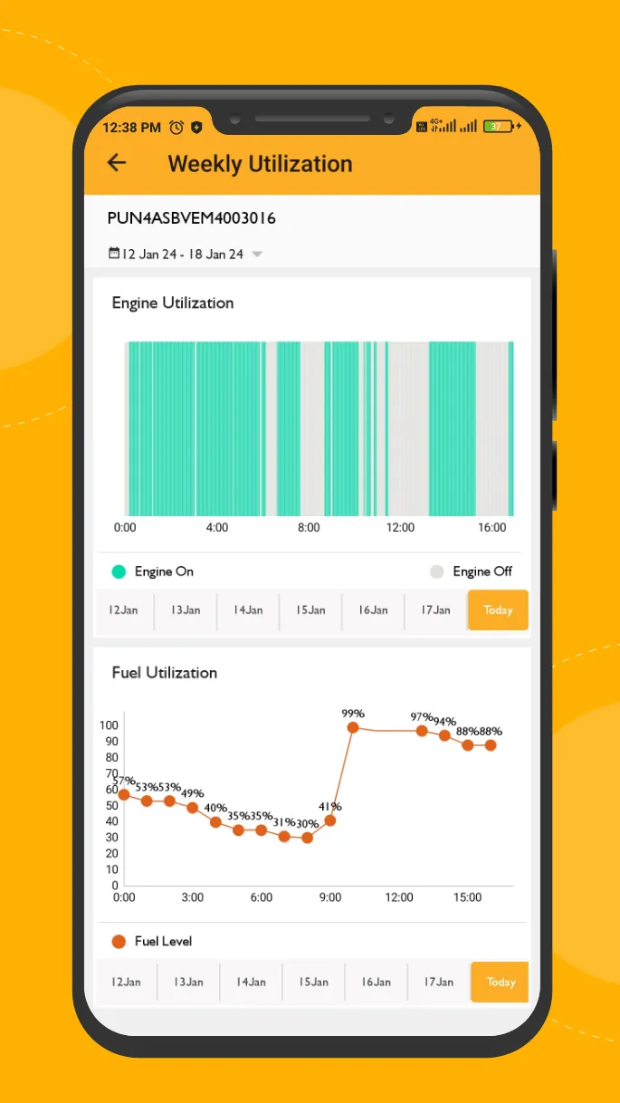 JCB Livelink Mobile App India | Indus Appstore | Screenshot