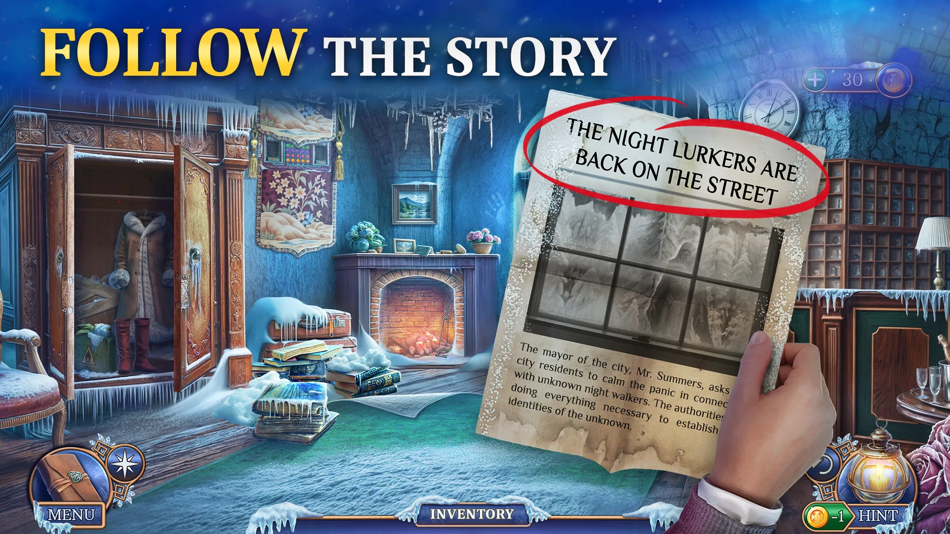 Icebound Secrets・Hidden Object | Indus Appstore | Screenshot