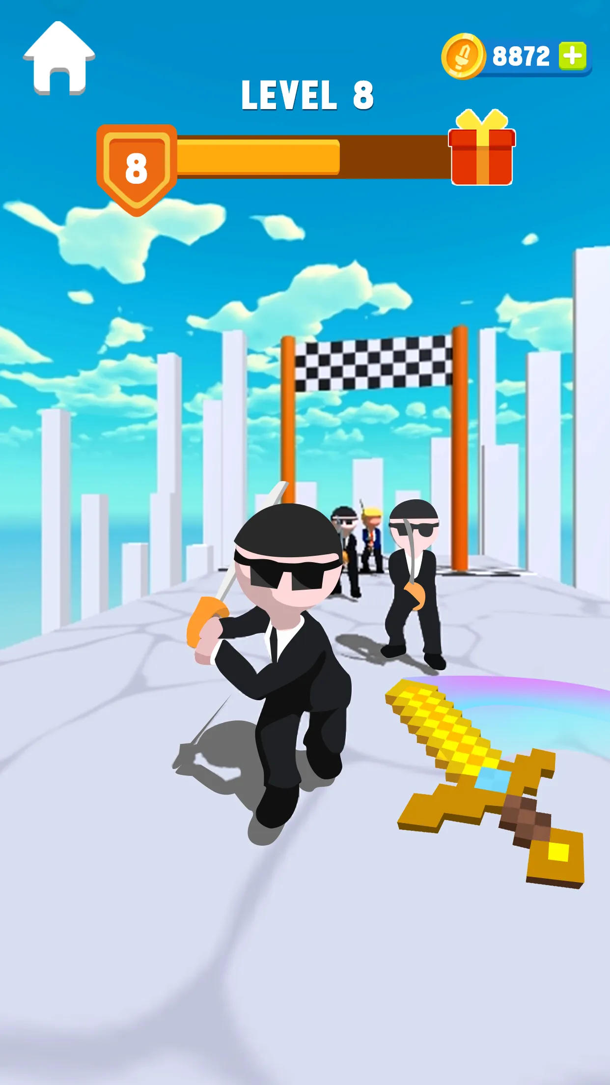 Sword Fight 3D - Ninja Slash | Indus Appstore | Screenshot