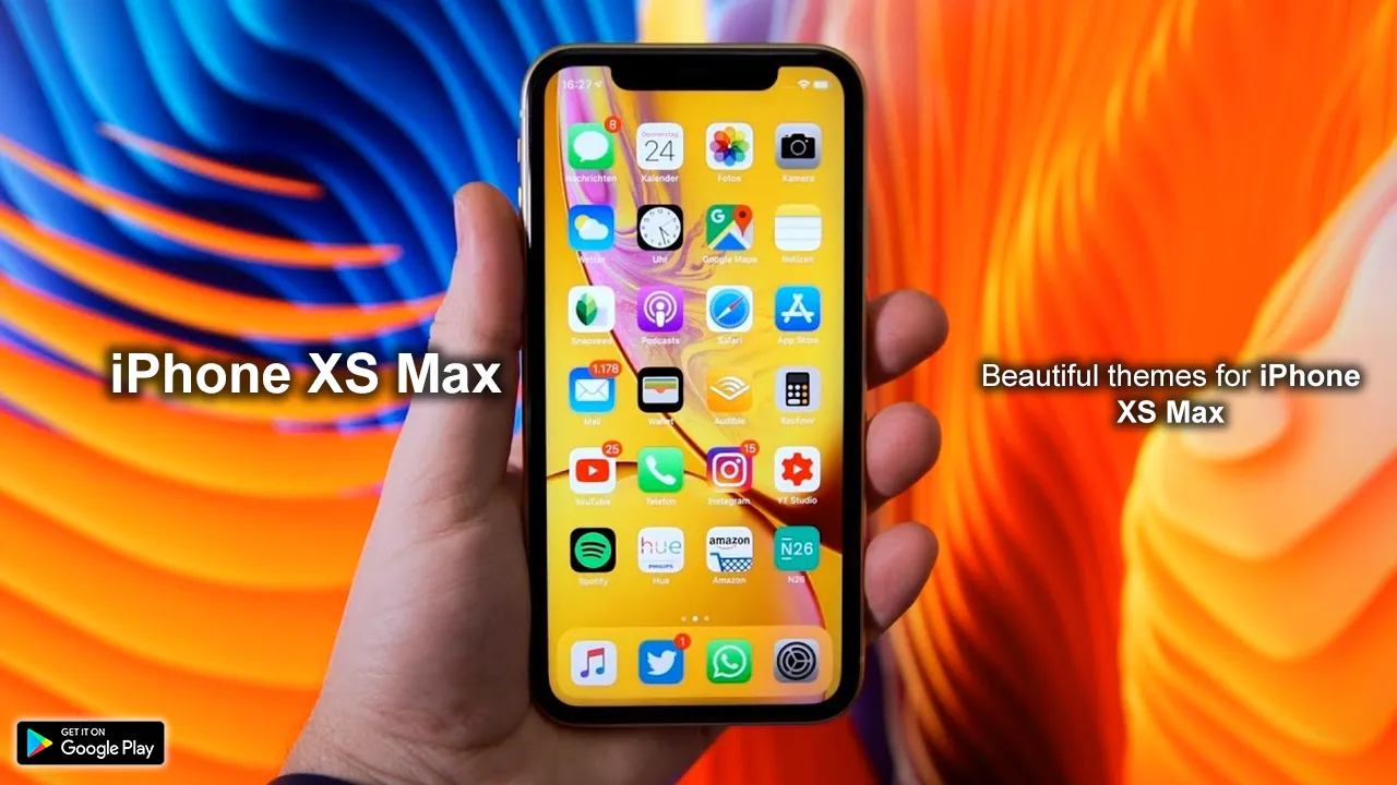 iPhone XS Max Launcher 2024 | Indus Appstore | Screenshot