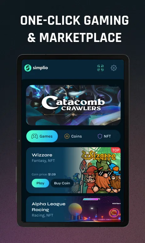 Simplio - Web3 Gaming | Indus Appstore | Screenshot