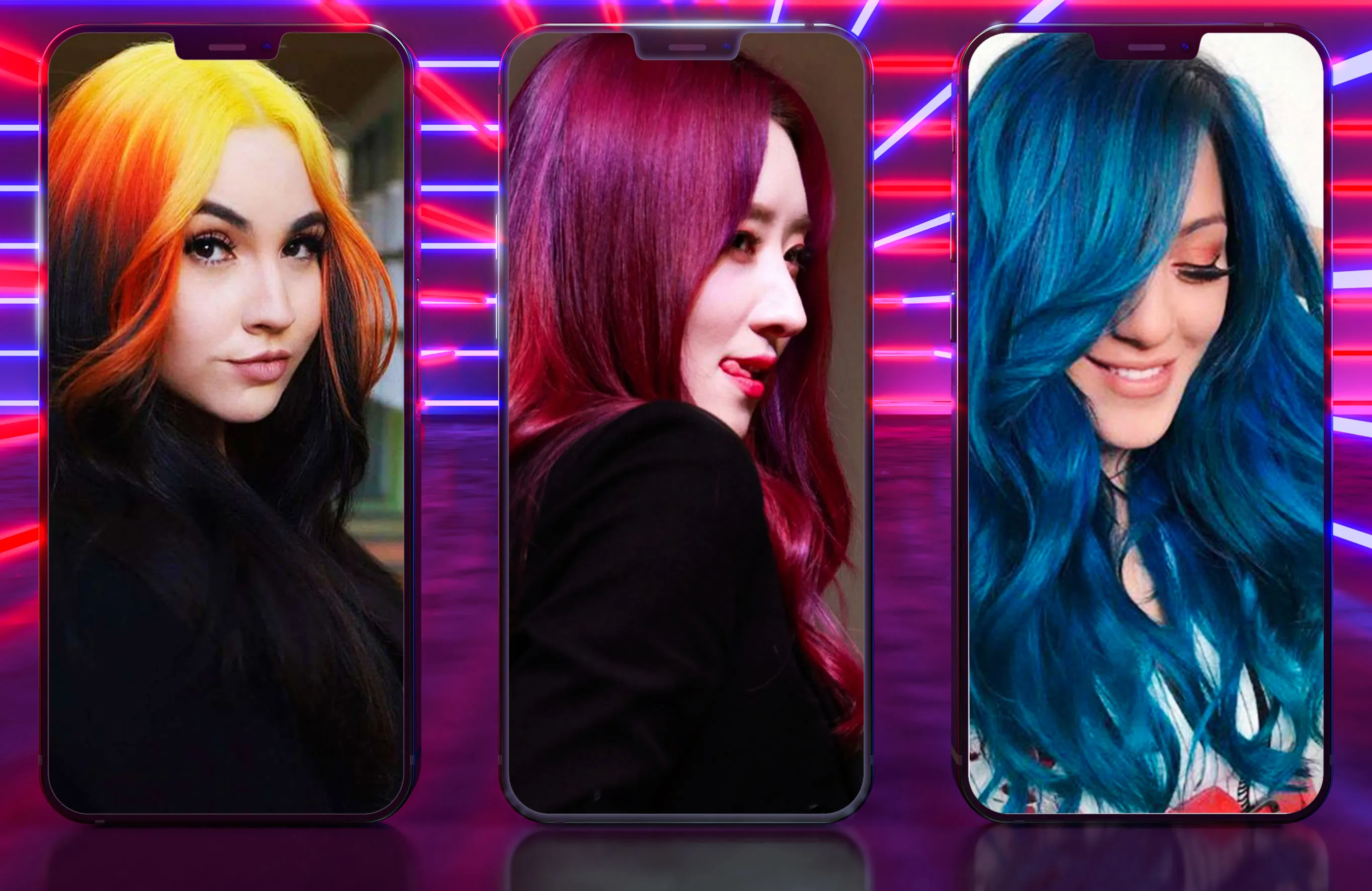 Women Hair Color Ideas | Indus Appstore | Screenshot