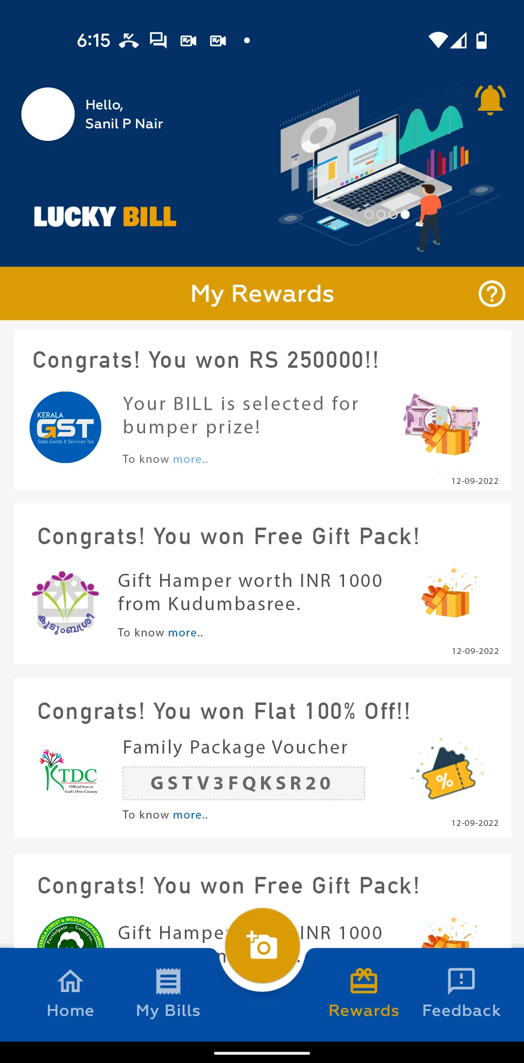 Lucky Bill | Indus Appstore | Screenshot