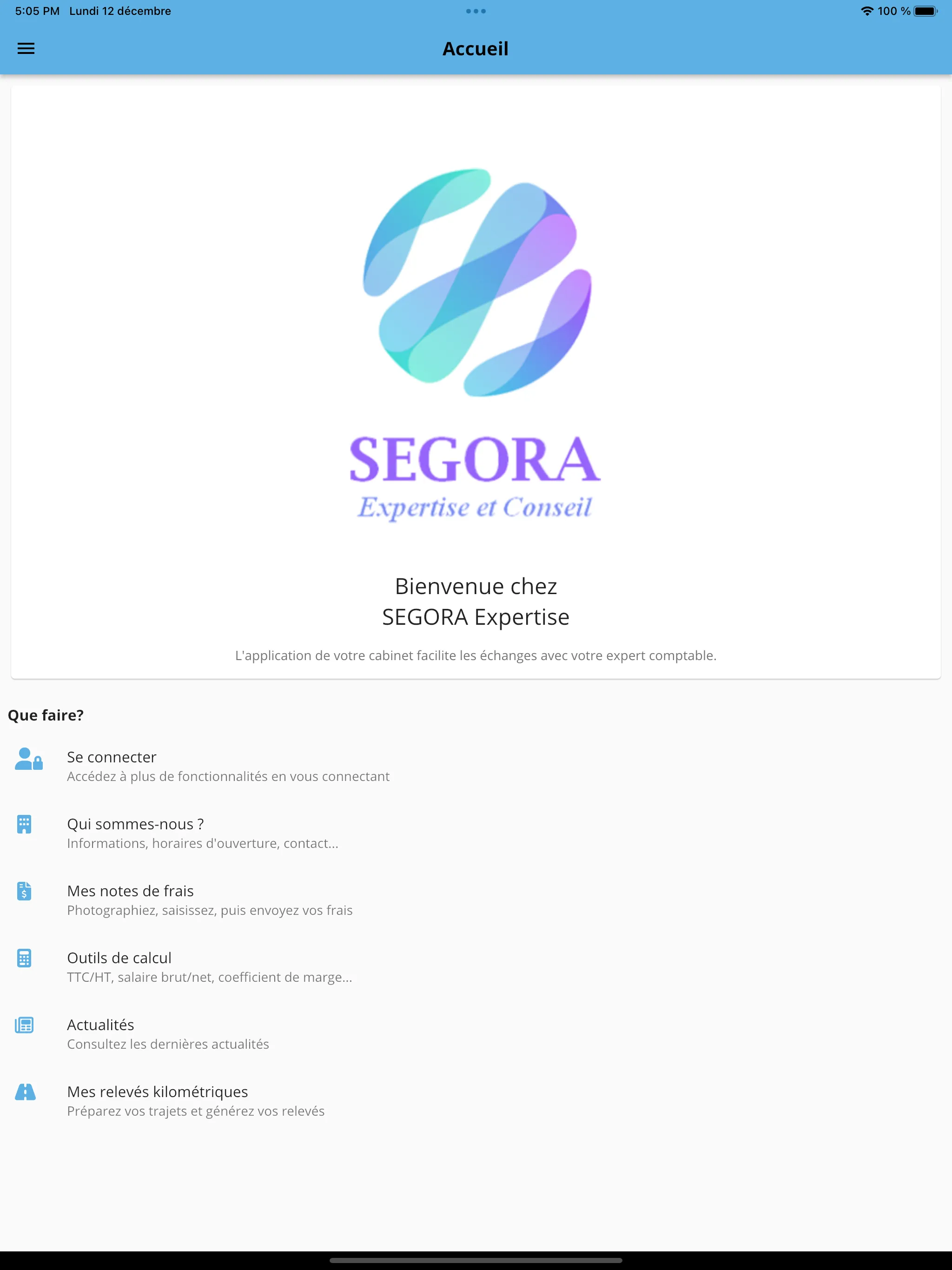 SEGORA Expertise et Conseil | Indus Appstore | Screenshot