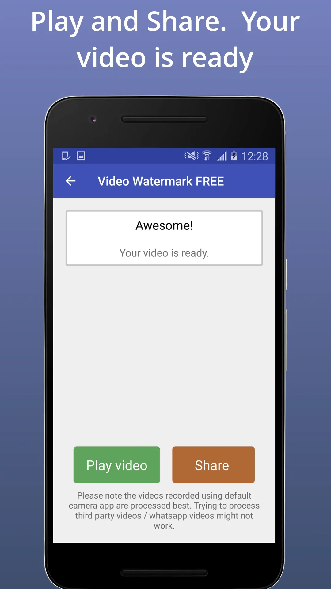 Video Watermark | Indus Appstore | Screenshot