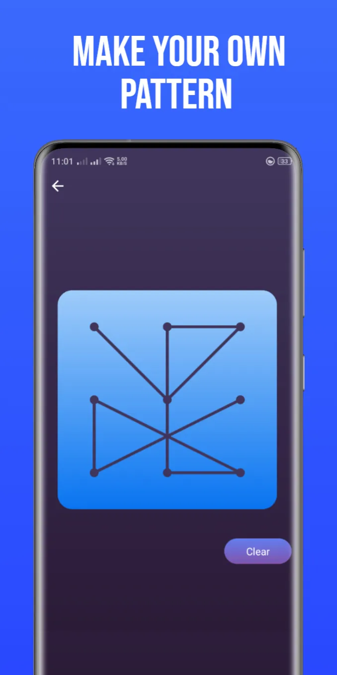 Stylish Pattern Lock maker | Indus Appstore | Screenshot