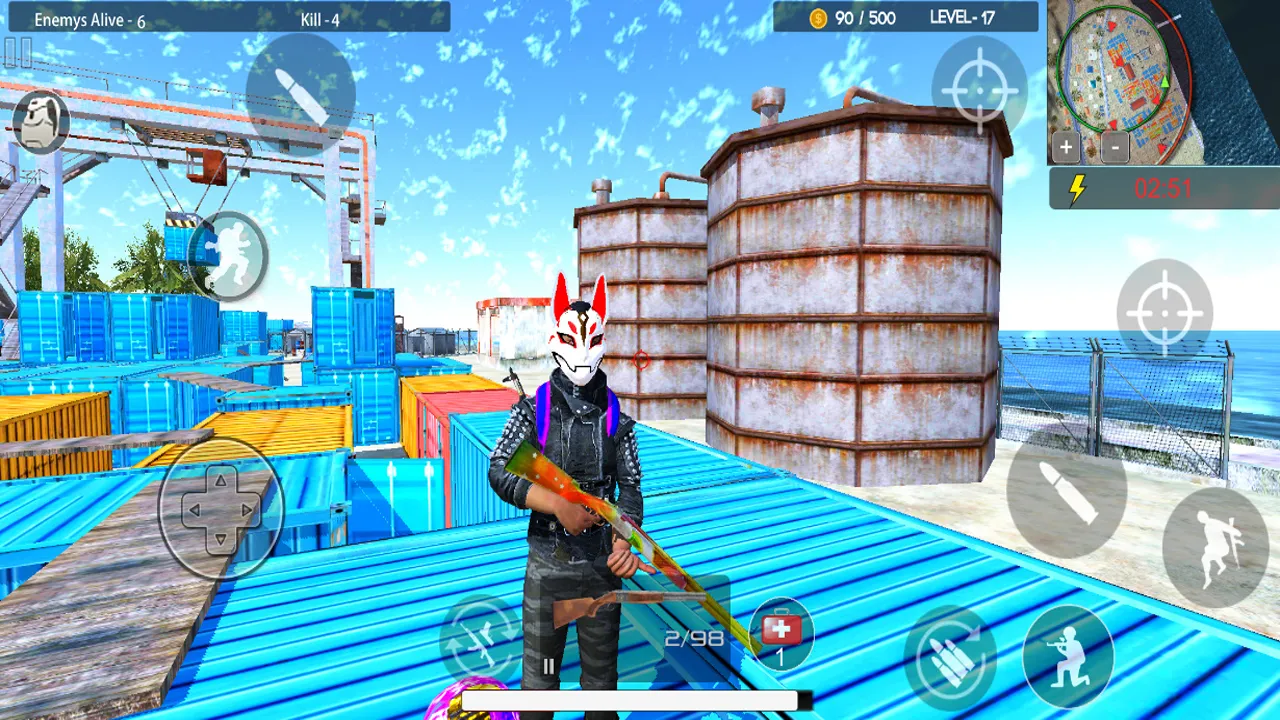 Battleground Survival Shooter | Indus Appstore | Screenshot