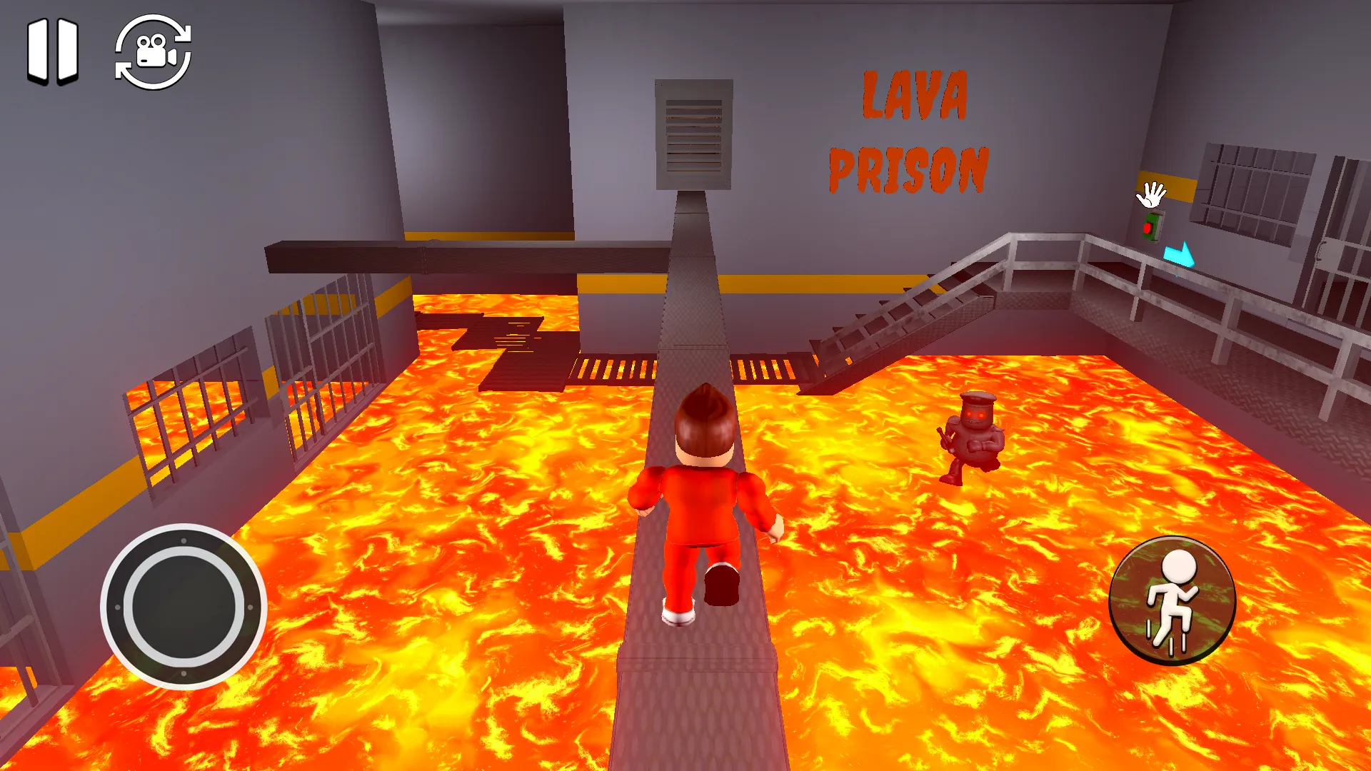 Barry Lava Prison Escape Obby | Indus Appstore | Screenshot