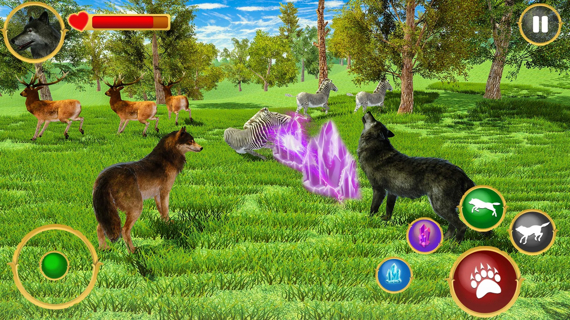 Wild Wolf Games Simulator 3D | Indus Appstore | Screenshot