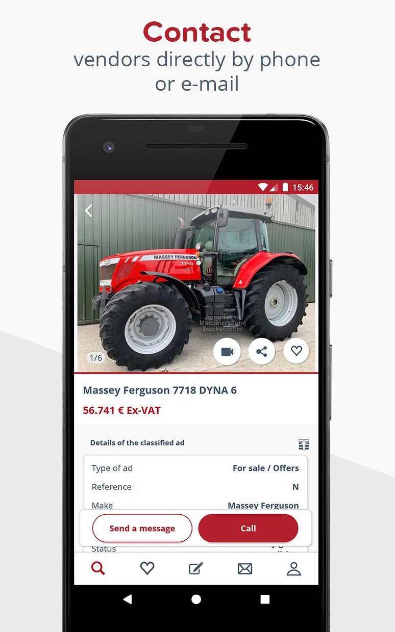 Agriaffaires farm equipment | Indus Appstore | Screenshot