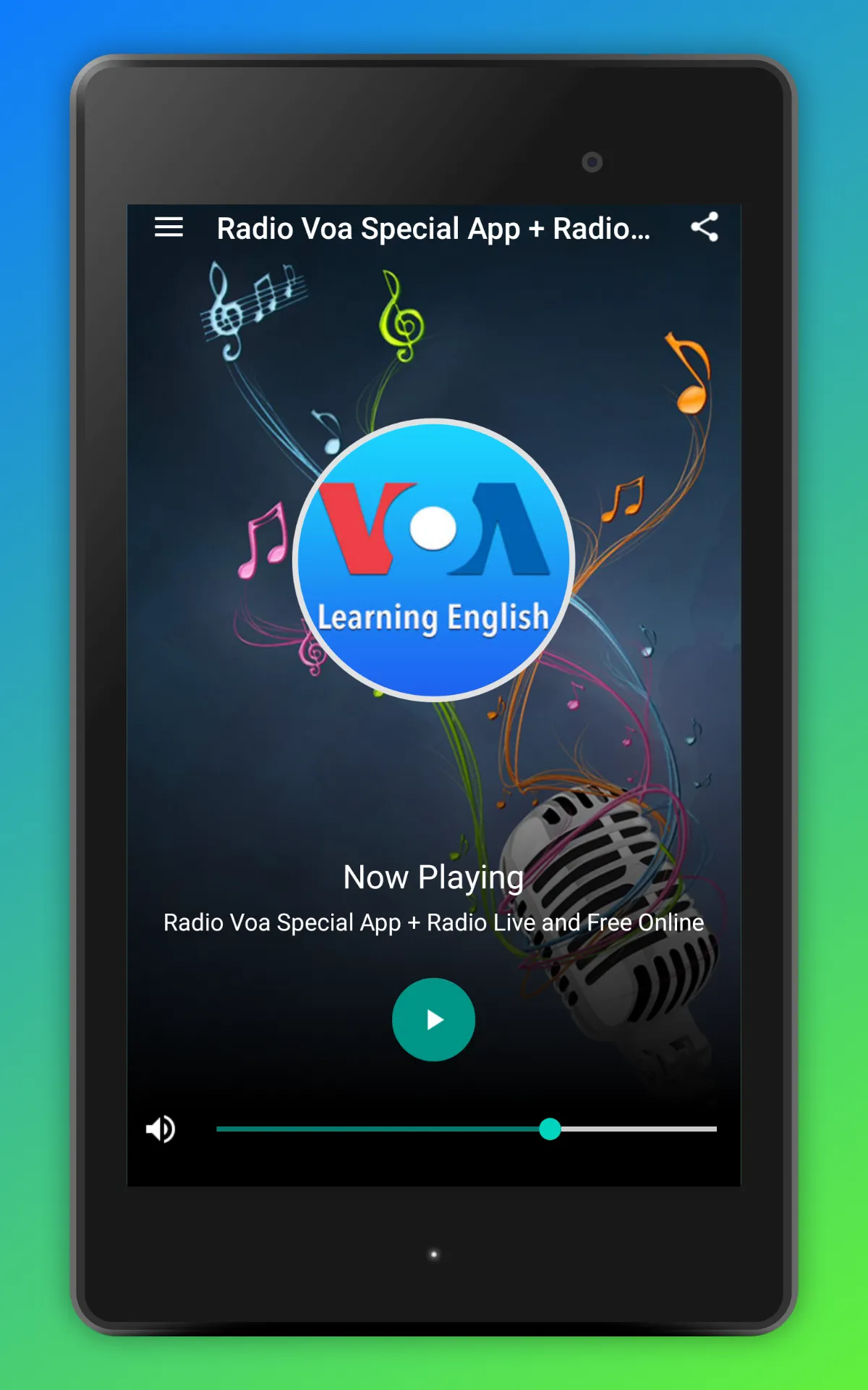 Radio Voa Special App USA FM | Indus Appstore | Screenshot