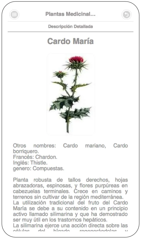 Plantas Medicinales | Indus Appstore | Screenshot