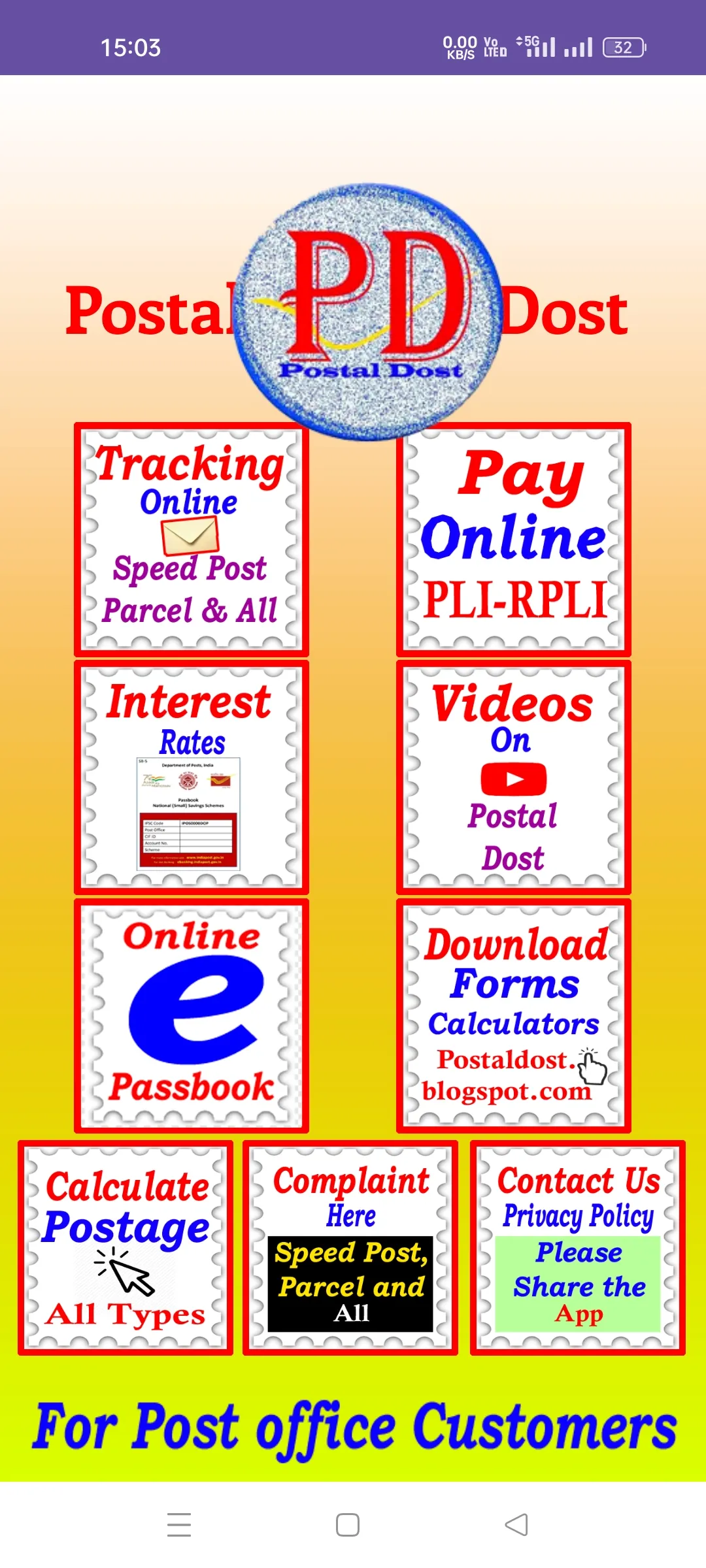 Postal Dost | Indus Appstore | Screenshot