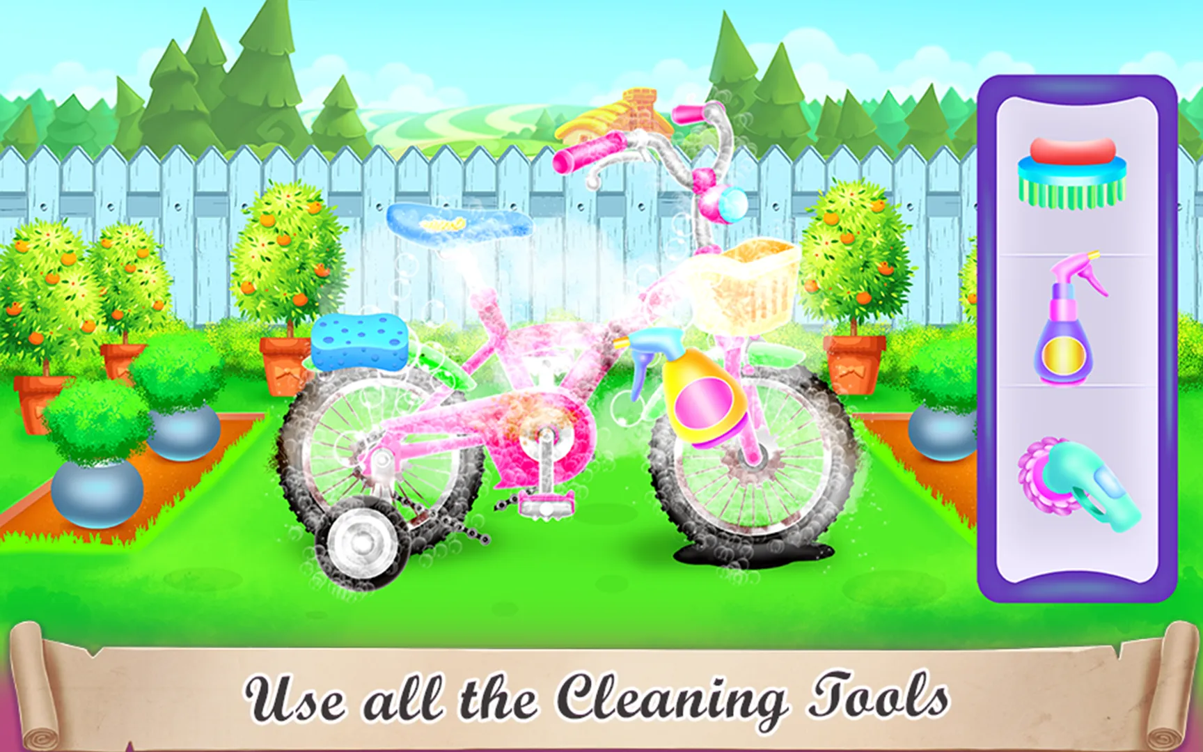 Girl Bike Fix & Washing Salon | Indus Appstore | Screenshot