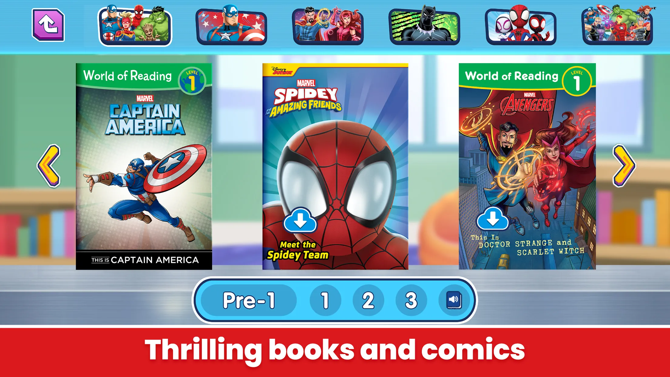 Marvel HQ: Kids Super Hero Fun | Indus Appstore | Screenshot