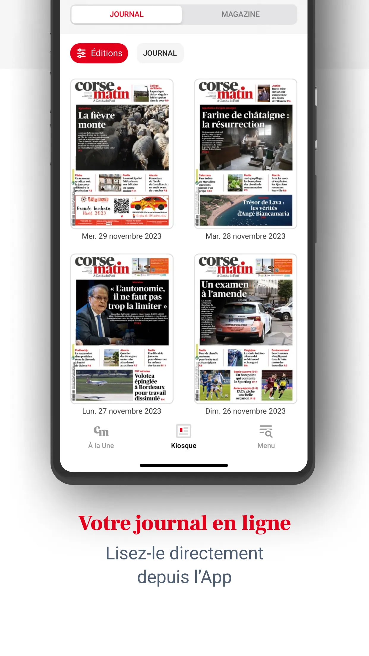 Corse-Matin | Indus Appstore | Screenshot