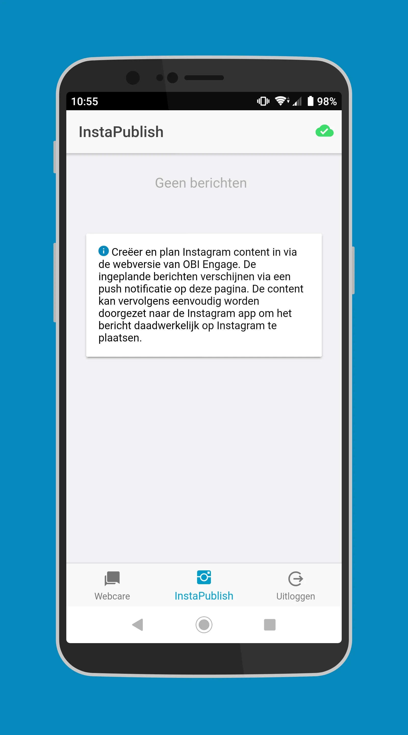 OBI Engage | Indus Appstore | Screenshot