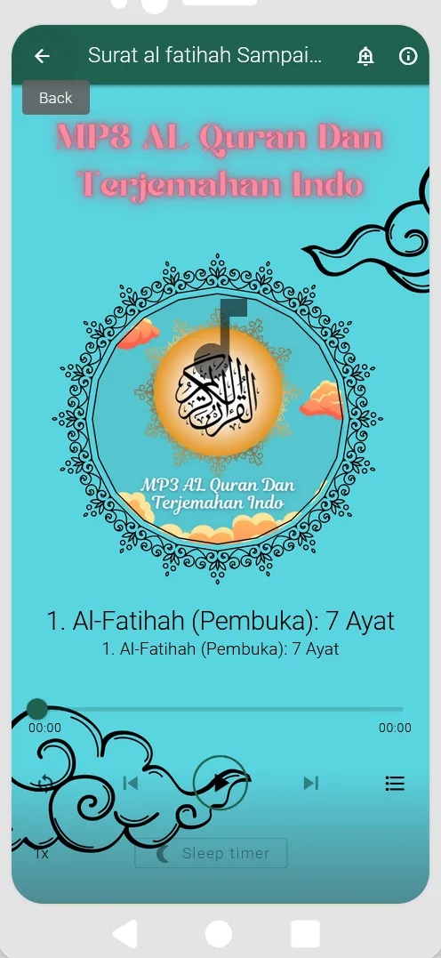 MP3 Al-Quran Dan Terjemahan | Indus Appstore | Screenshot