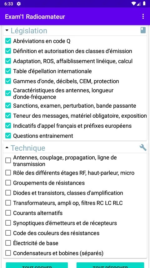 Exam1 pour Android | Indus Appstore | Screenshot