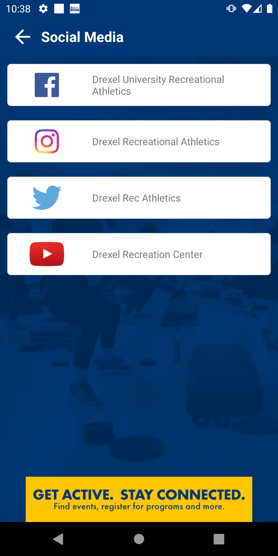 Drexel University | Indus Appstore | Screenshot