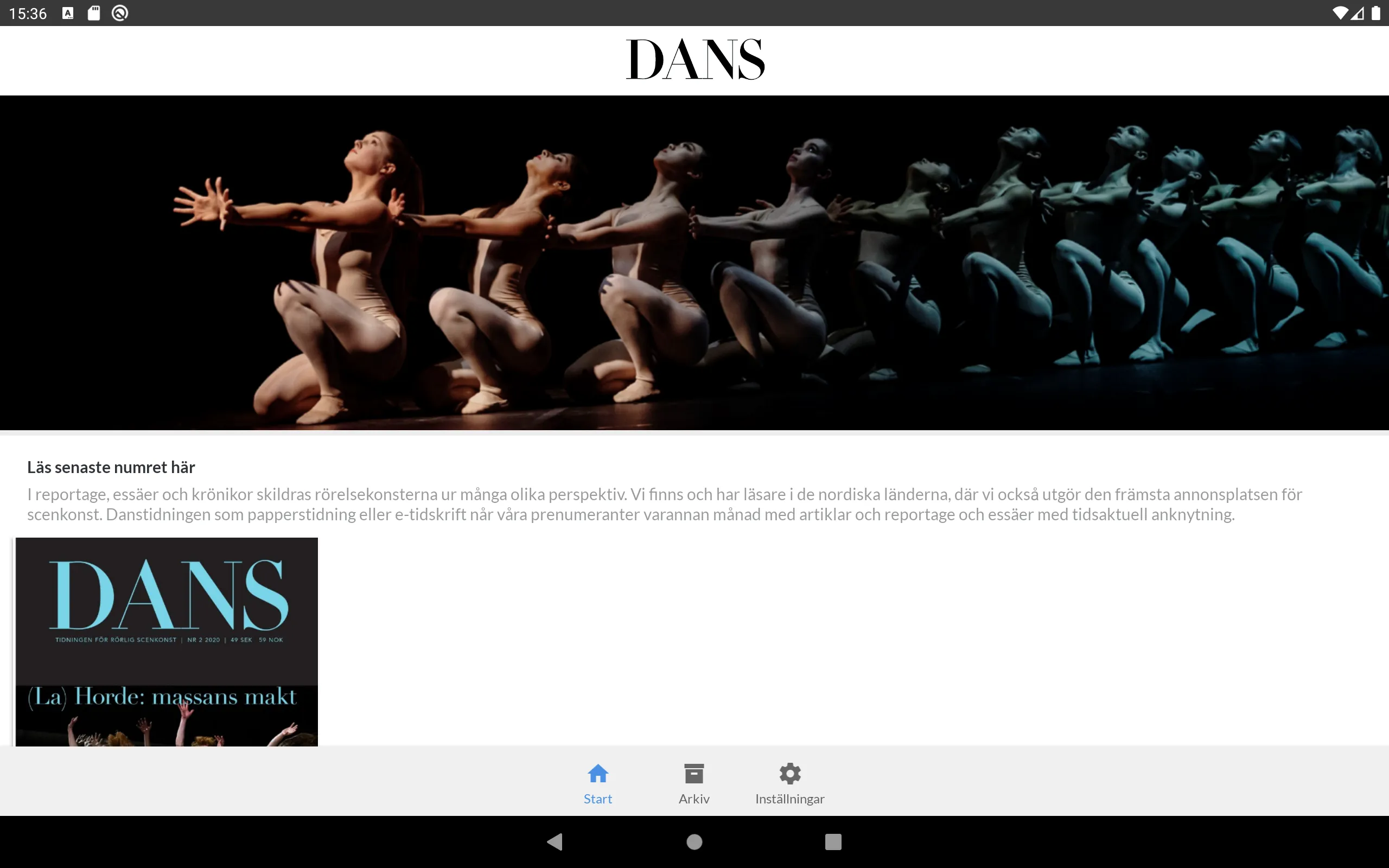 Danstidningen | Indus Appstore | Screenshot