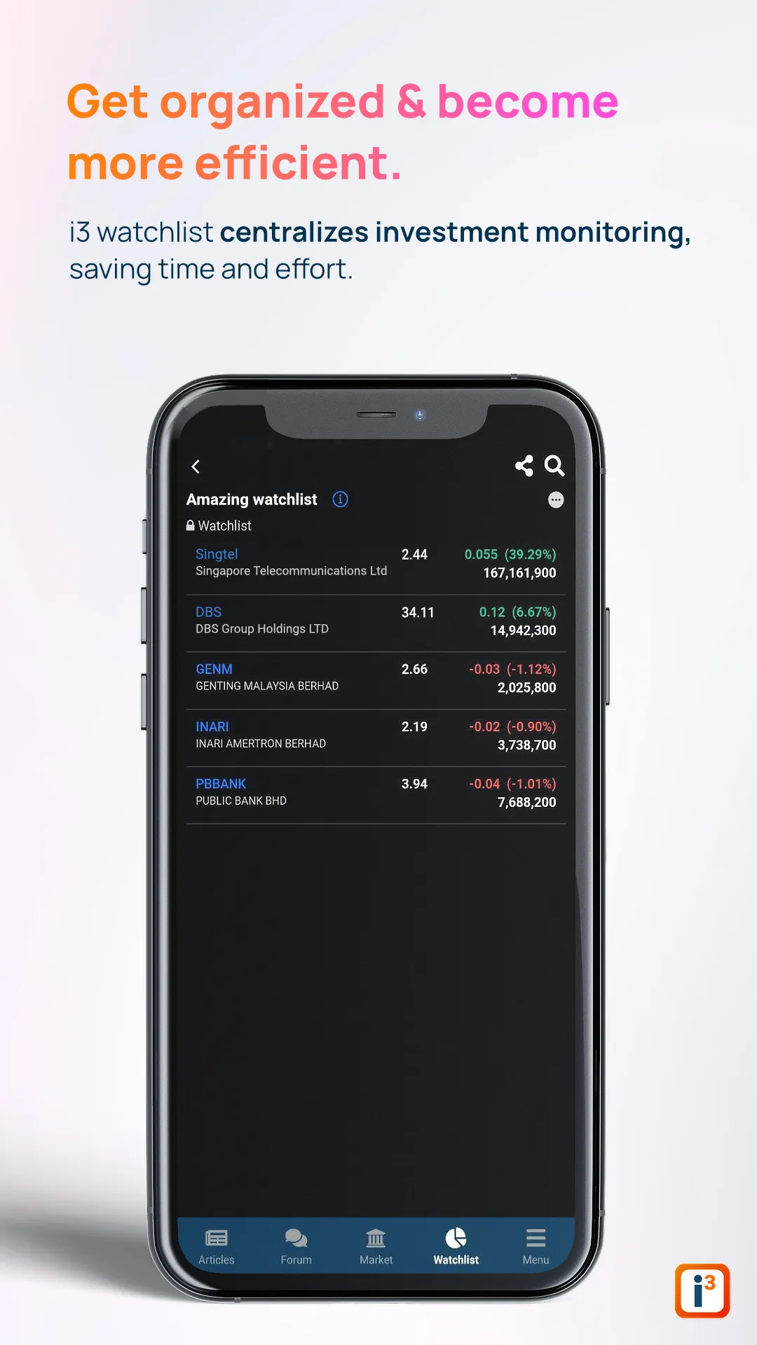 I3investor | Indus Appstore | Screenshot