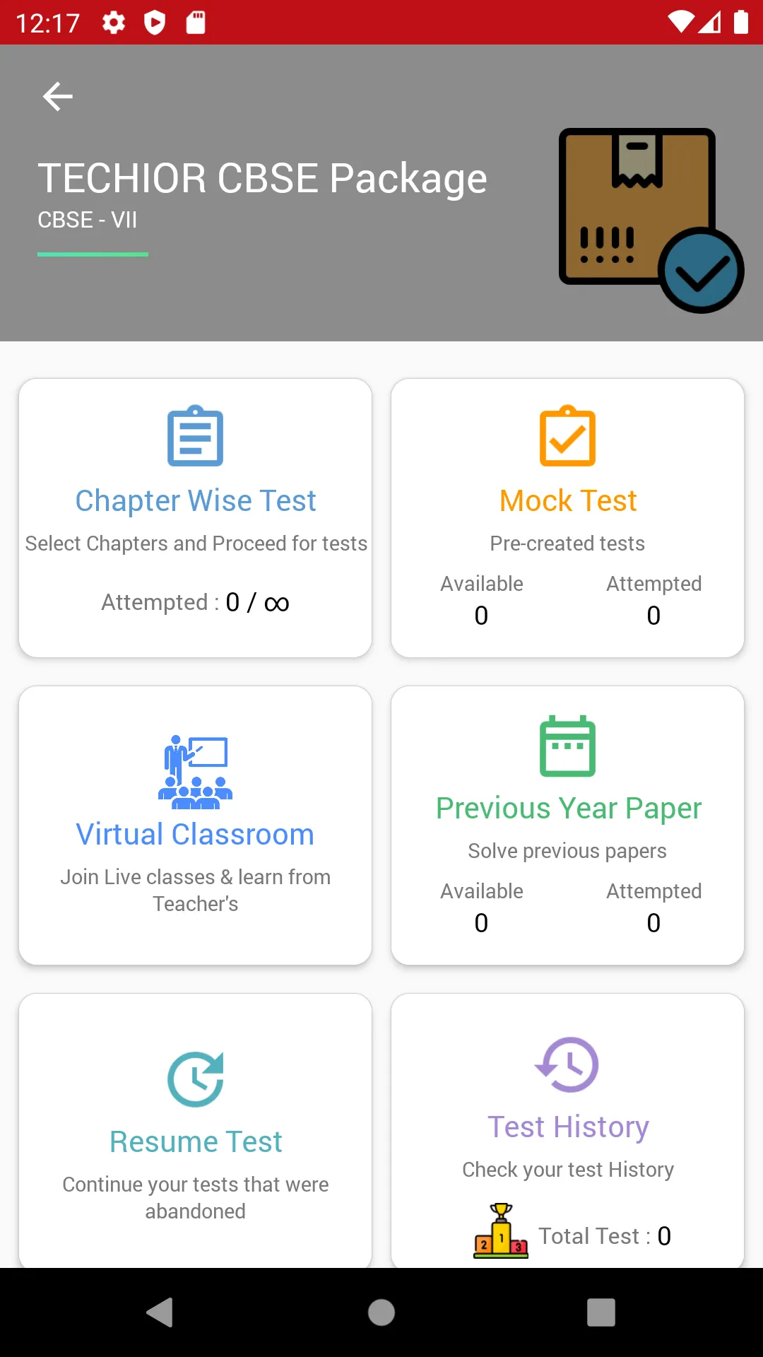 Chate Online Test | Indus Appstore | Screenshot