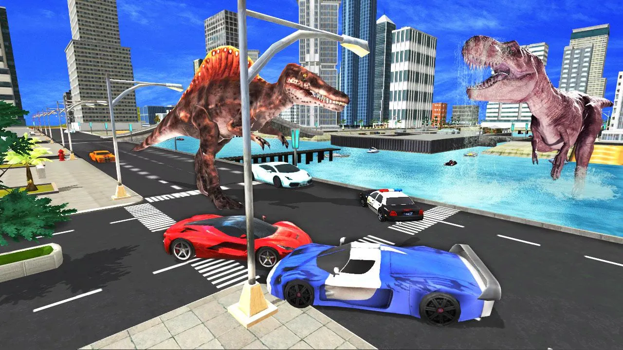 Deadly Dinosaur Attack | Indus Appstore | Screenshot