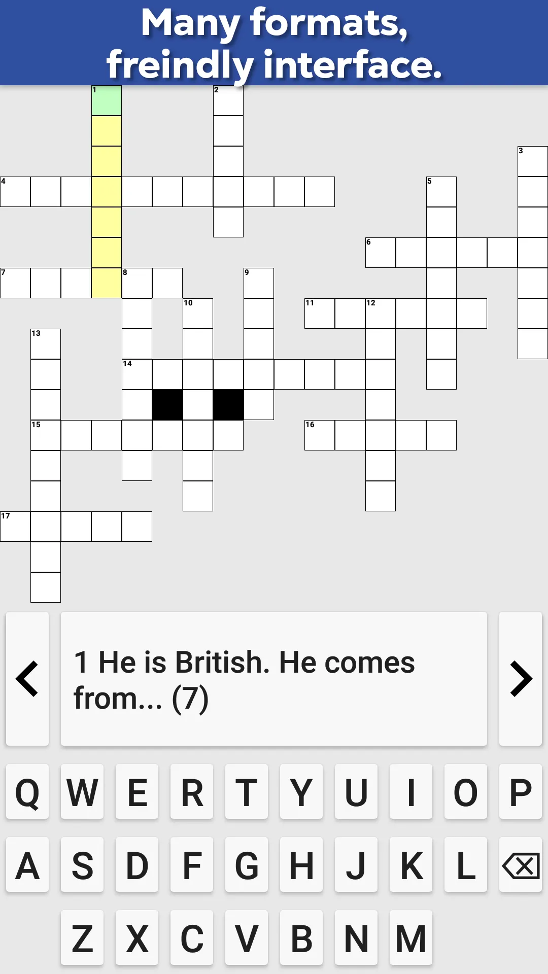 Family Crosswords-7 | Indus Appstore | Screenshot