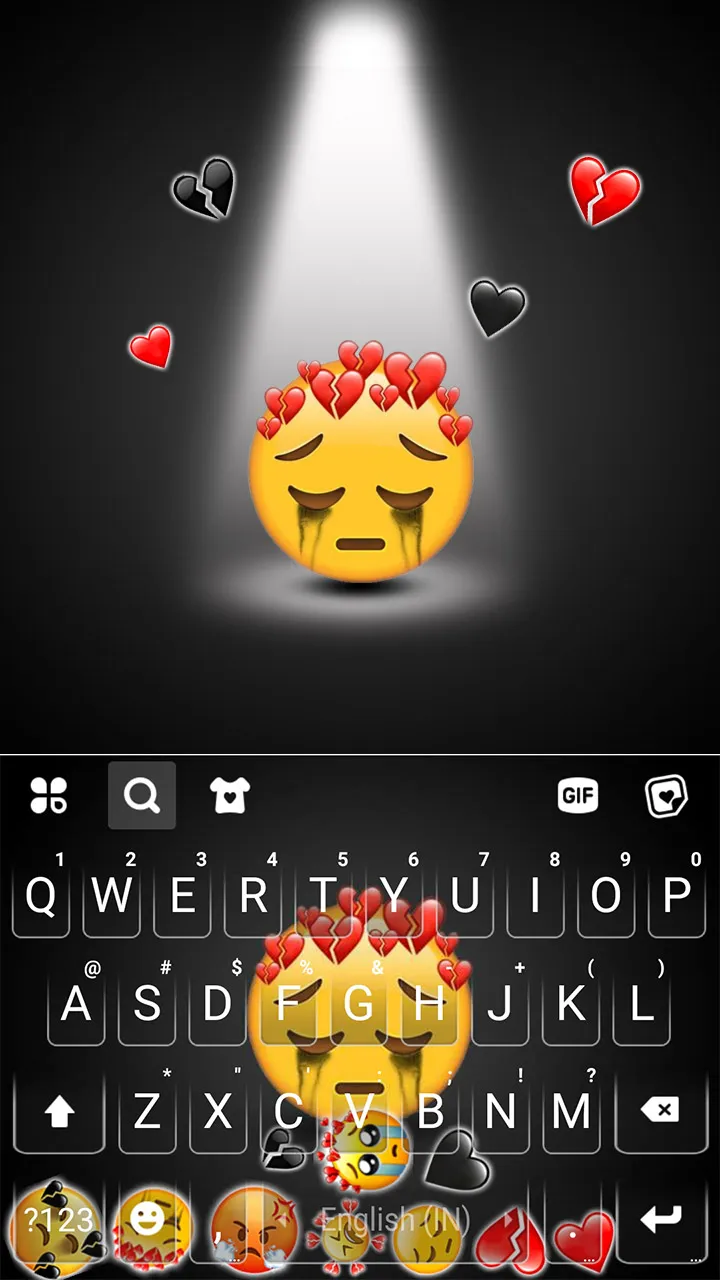 Sad Emojis Gravity Theme | Indus Appstore | Screenshot